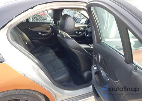 2016 Mercedes-Benz C 300 Luxury/Sport из США, поврежденный, VIN 55SWF4JB7GU125085